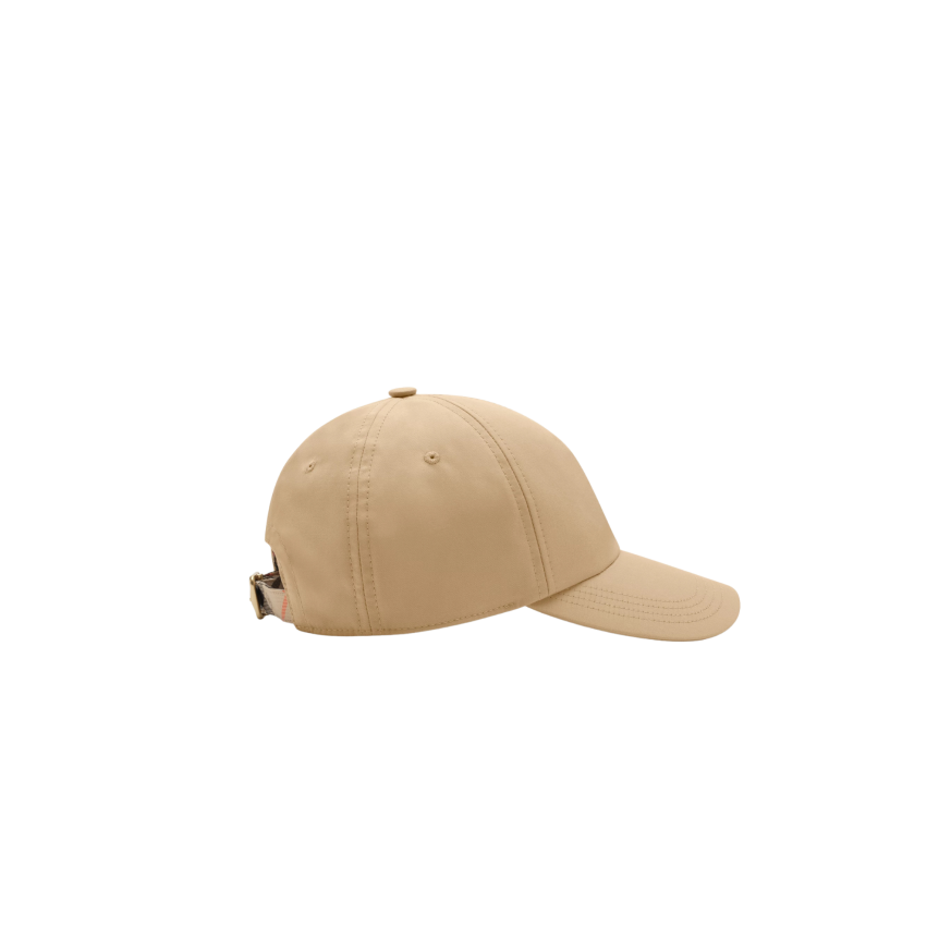 Casquette de Baseball BURBERRY coton beige broderie EDK Cavalier