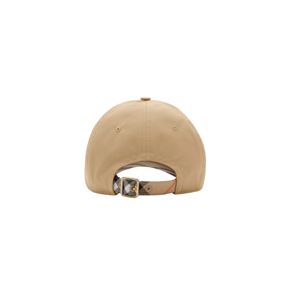 Casquette de Baseball BURBERRY coton beige broderie EDK Cavalier