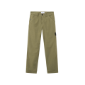 Pantalon chino décontracté ripstop mercerisé coton bio kaki