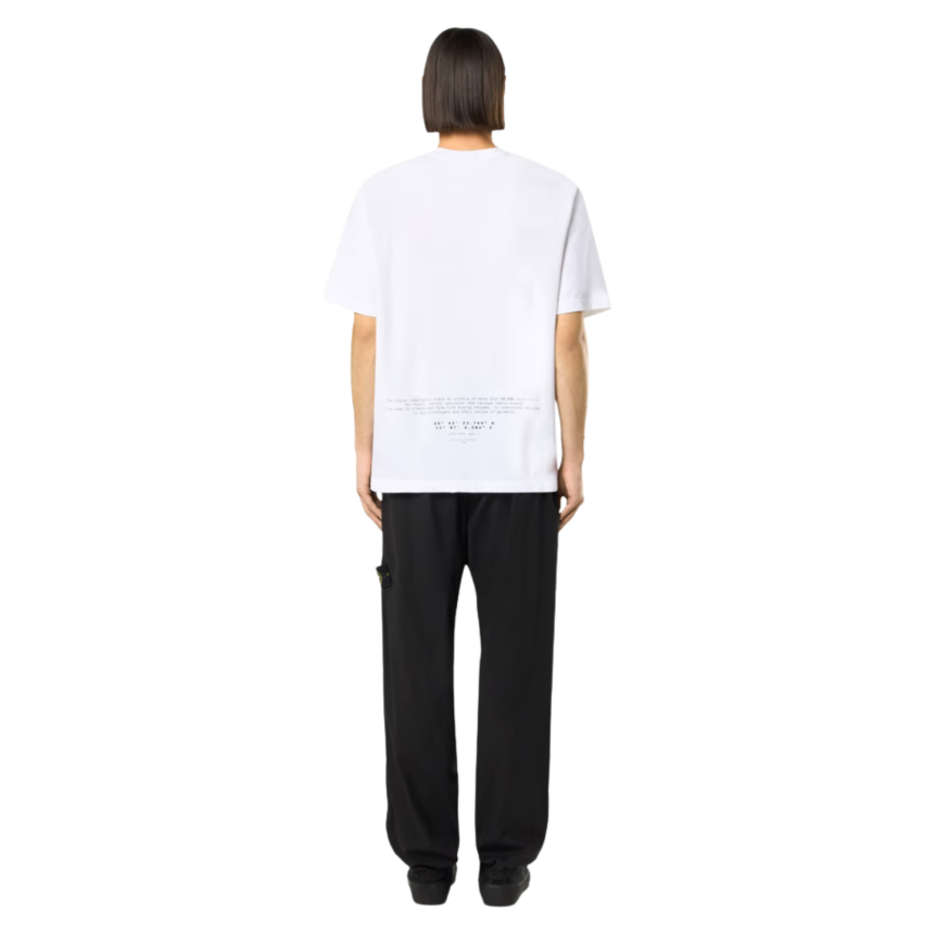 T-shirt manche courte STONE ISLAND jersey coton bio imprimé Camo Compass