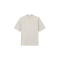 T-shirt manche courte jersey coton bio gris perle photo Carlo dos