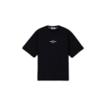 T-shirt col rond coton noir imprimé Archivio dos