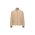 Blouson bomber Prieure coton mélangé camel réversible bordeaux