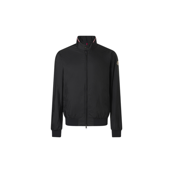 Veste blouson zippé imperméable MONCLER Reppe nylon noir