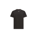T-shirt col rond manche courte coton noir logo écriture col Collection Grenoble