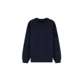 Sweat-shirt ras-du-cou coton bleu marine Ghost Collection