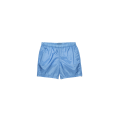 Short de bain  Re Nylon bleu ciel poche zippée rouge