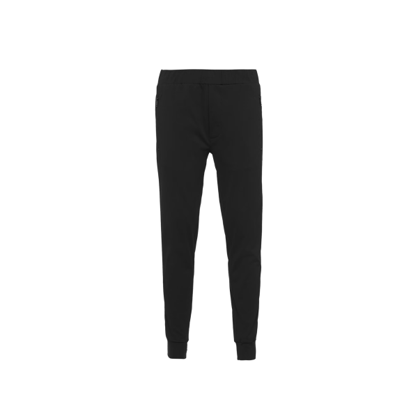 Pantalon jogging PRADA coton technique Re Nylon noir bas taille élastique