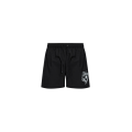 Short de bain nylon noir logo Hollywood blanc