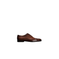 Chaussures à lacets Richelieu Gaspard Galet Cuir marron mogano