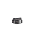 Ceinture B Volute Réversible Cuir de veau Venezia Mogano Nero Grigio