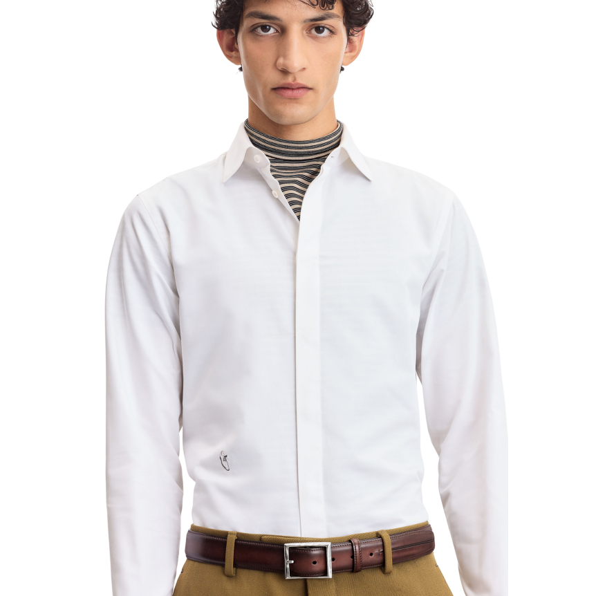 Ceinture Classic BERLUTI Cuir de veau Venezia marrone intenso