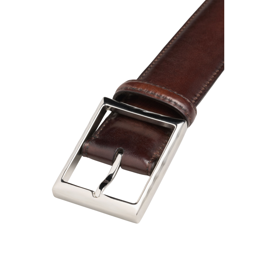 Ceinture Classic BERLUTI Cuir de veau Venezia marrone intenso