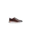 Baskets Sneaker Richelieu Alessandro Fast Track Cuir veau Venezia marrone intenso
