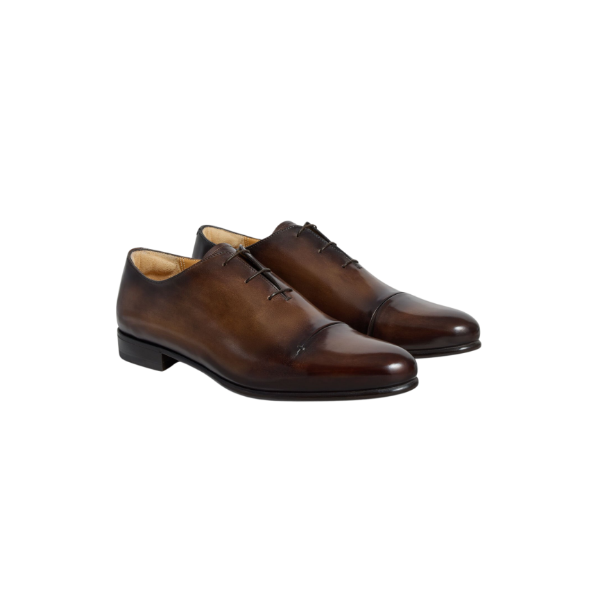 Richelieu Alessandro BERLUTI Gaspard Galet Neo Cuir de veau Venezia marrone intenso