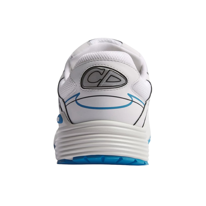 Basket basse Sneaker DIOR B30 Countdown cuir blanc semelle CD gris bleu