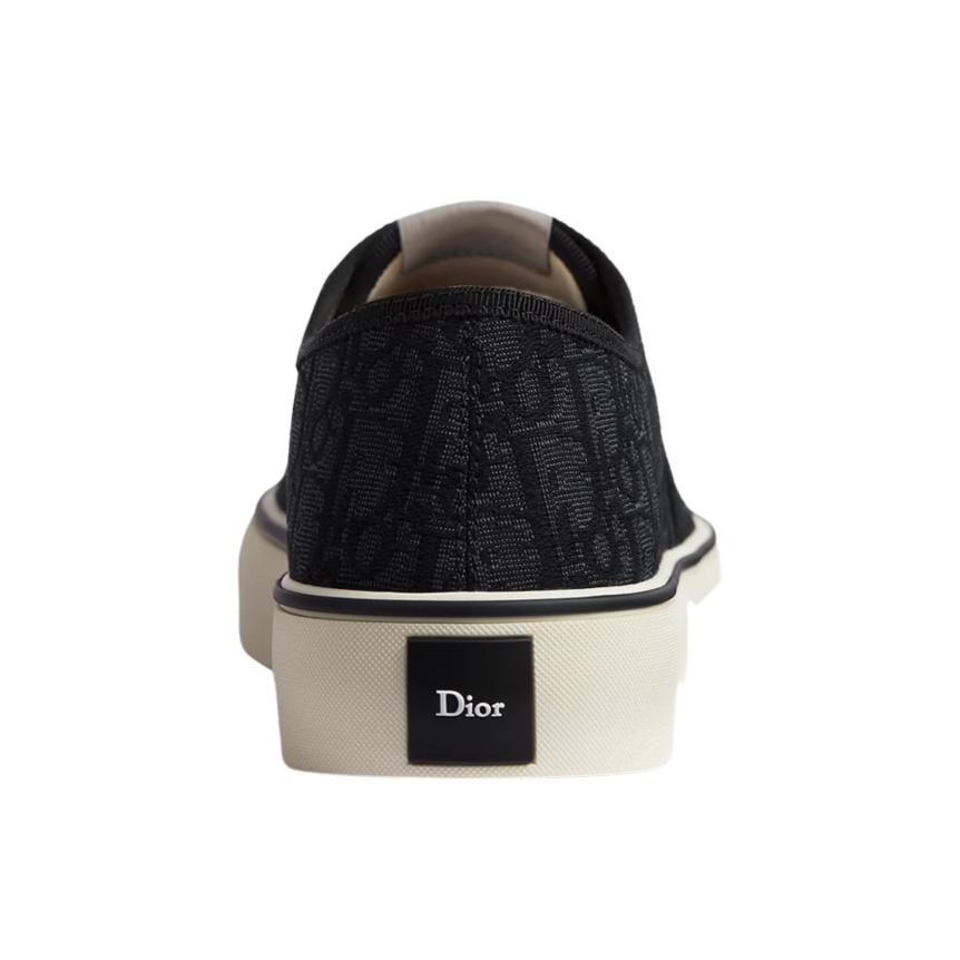 Basket Sneaker DIOR Saltwind Toile jacquard Dior Oblique noir