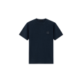 T-shirt col rond manche courte coton bleu marine Collection Ghost