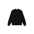 Sweat-shirt ras-du-cou regular manche raglan coton noir