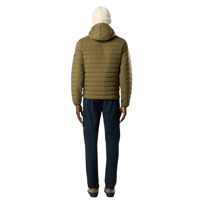Pantalon cargo STONE ISLAND coupe fuselée regular coton bleu marine
