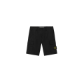 Bermuda cargo coupe regular à poches zippées coton noir