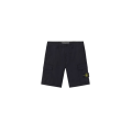 Bermuda cargo coupe regular à poches zippées coton bleu marine