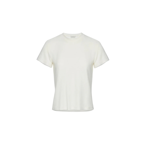 T-shirt manche courte MAGDA BUTRYM col rond coton écru