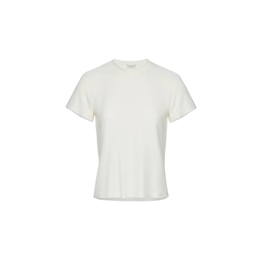 T-shirt manche courte MAGDA BUTRYM col rond coton écru