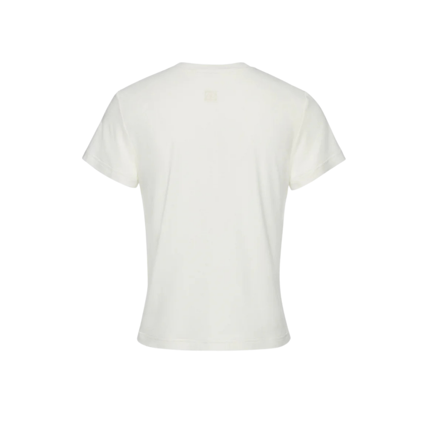 T-shirt manche courte MAGDA BUTRYM col rond coton écru