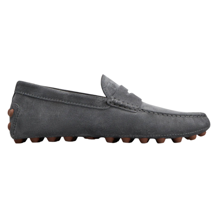 TOD'S Mocassins à picots XXL daim gris