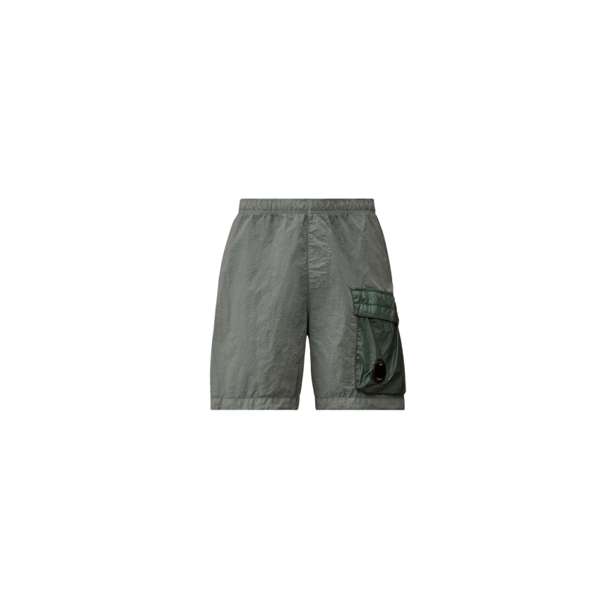Maillot short de bain STONE ISLAND nylon bleu ciel poche cargo