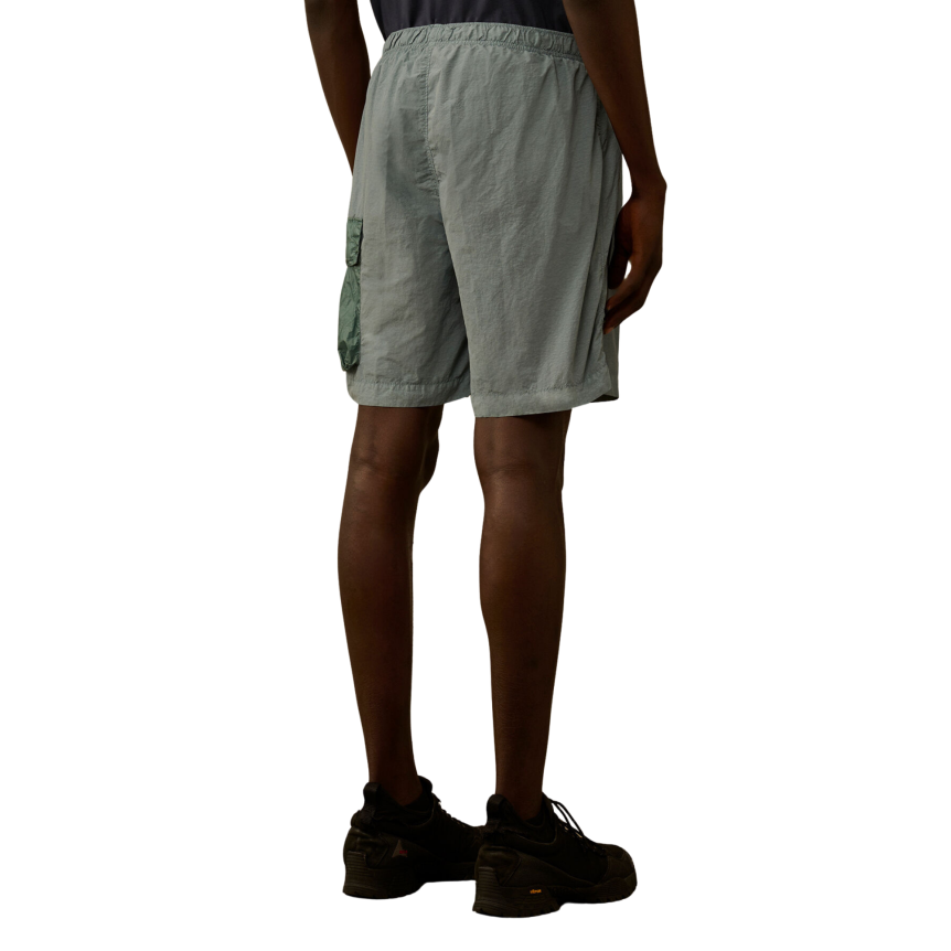 Maillot short de bain STONE ISLAND nylon bleu ciel poche cargo