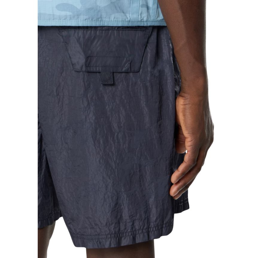 Short de bain STONE ISLAND nylon métal gris camouflage