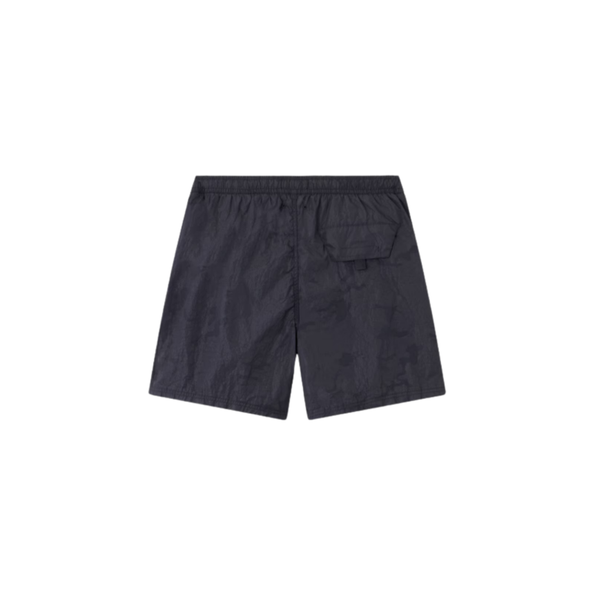 Short de bain STONE ISLAND nylon métal gris camouflage