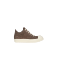 Baskets basses LOW SNEAKS SS26 Temple cuir suède gris