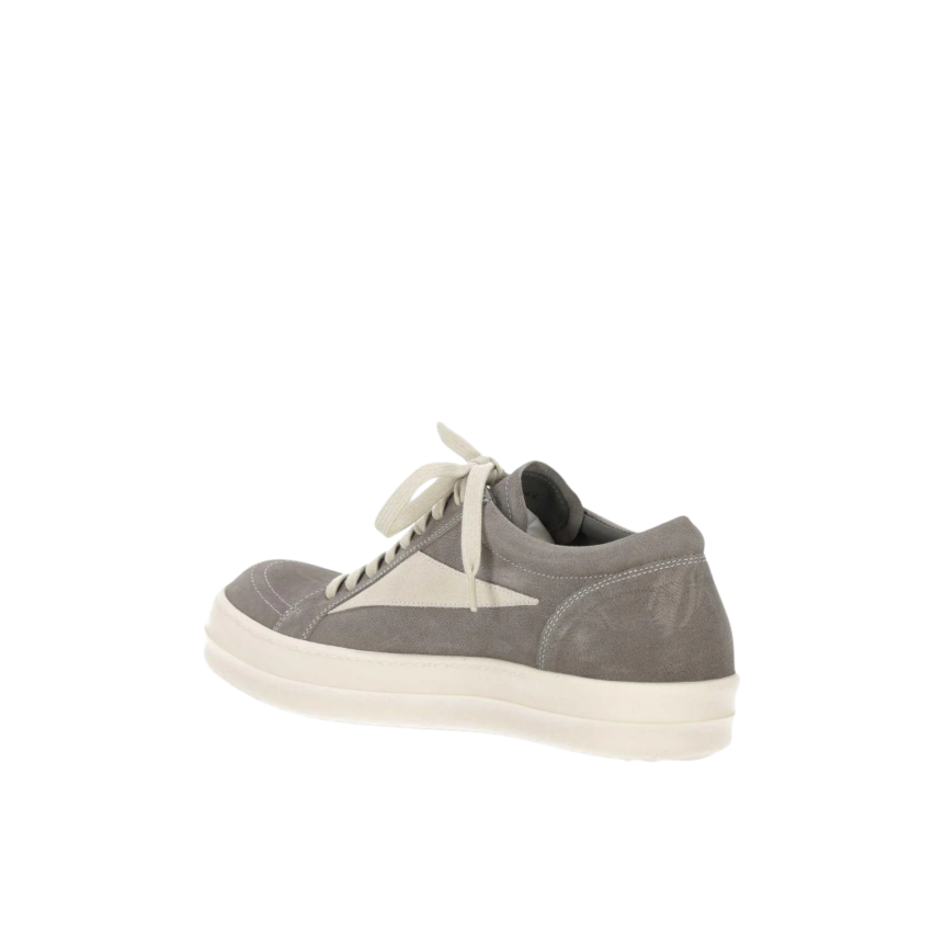 Basket Sneaker Vintage RICK OWENS SS26 Temple cuir vachette pleine fleur et daim gris