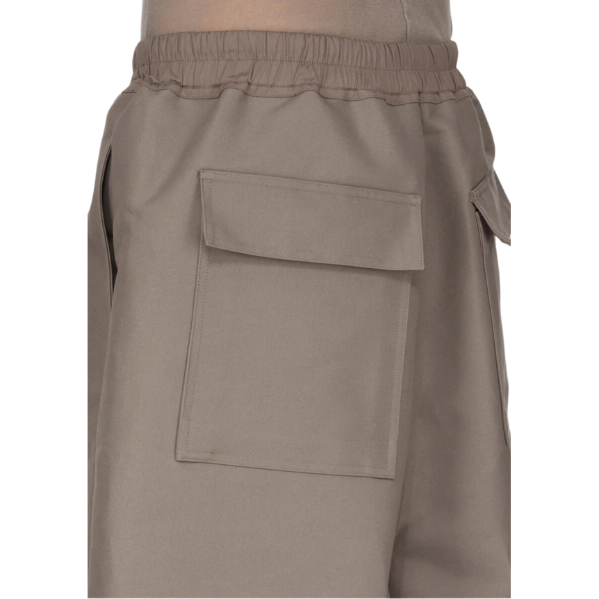 Short Boxer RICK OWENS SS26 Temple Faun coton gris marron