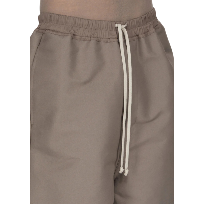 Short Boxer RICK OWENS SS26 Temple Faun coton gris marron