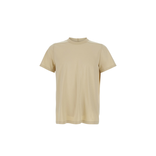 T-shirt manche courte RICK OWENS SS26 Temple jersey coton classique beige