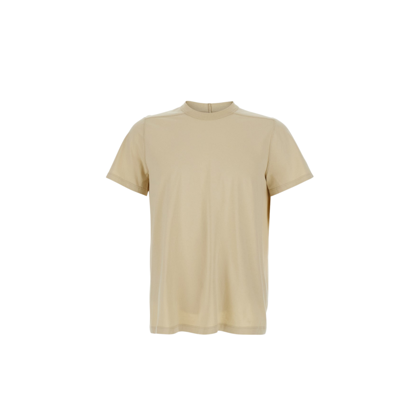 T-shirt manche courte RICK OWENS SS26 Temple jersey coton classique beige