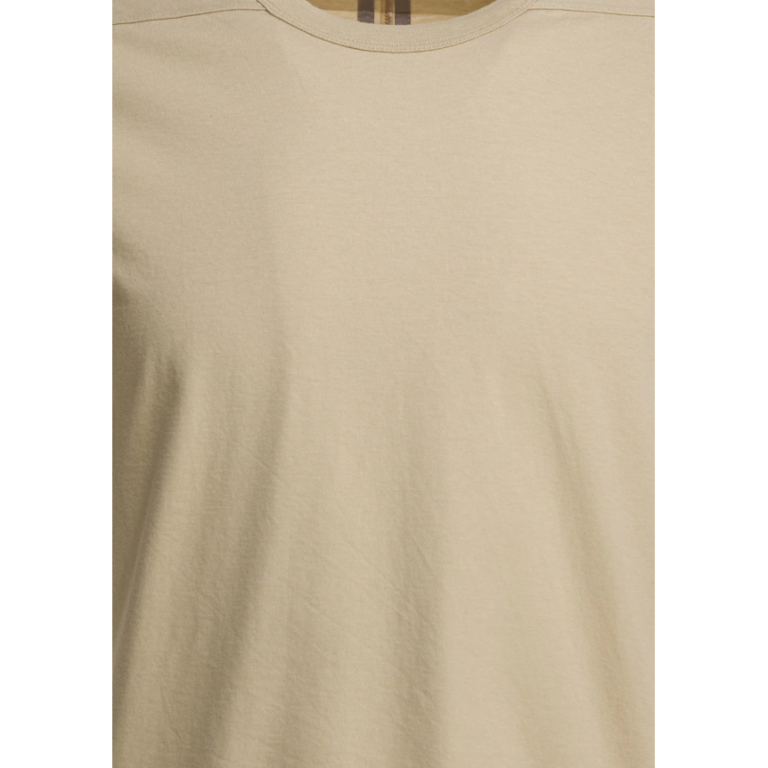 T-shirt manche courte RICK OWENS SS26 Temple jersey coton classique beige