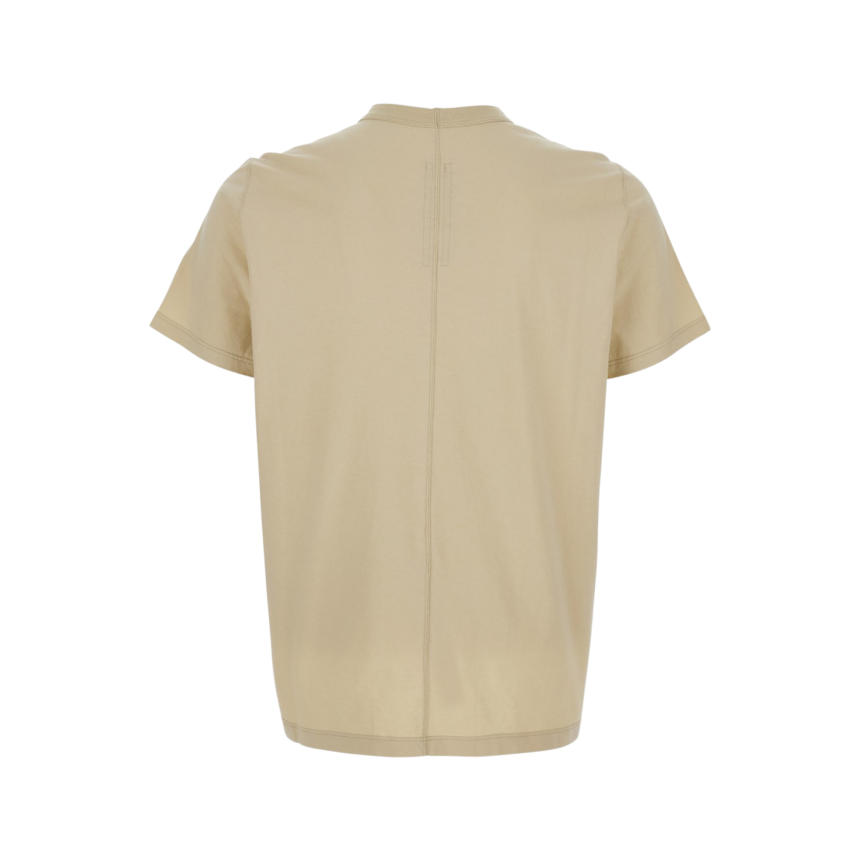 T-shirt manche courte RICK OWENS SS26 Temple jersey coton classique beige
