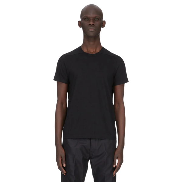 T-shirt manche courte SS26 Temple jersey coton classique noir