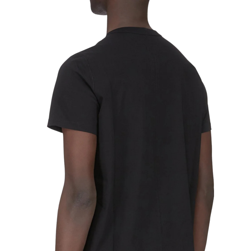 T-shirt manche courte SS26 Temple jersey coton classique noir