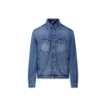 Blouson Arrow jean denim bleu demi croix dos