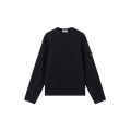 Sweat-shirt ras-du-cou regular coton noir