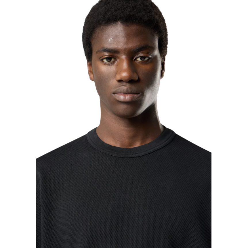 Sweat-shirt ras-du-cou STONE ISLAND regular coton noir