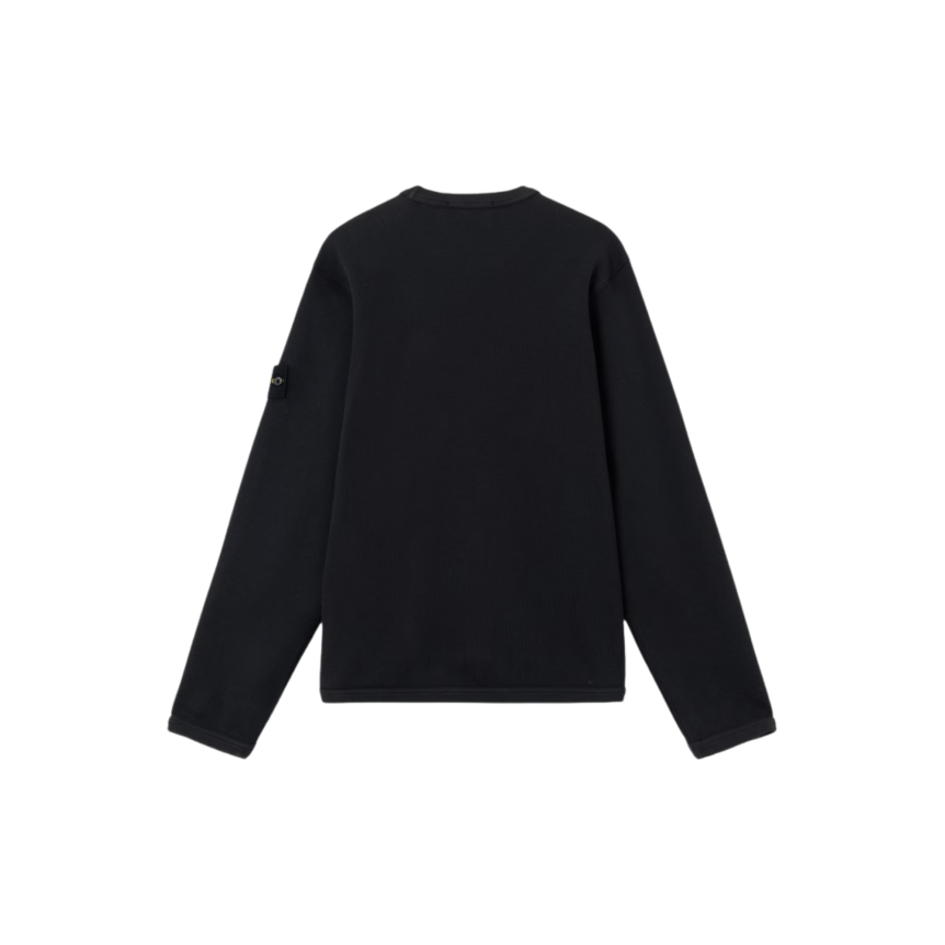 Sweat-shirt ras-du-cou STONE ISLAND regular coton noir