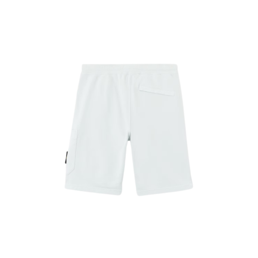 Short de jogging STONE ISLAND coupe regular à poche cargo coton bleu ciel