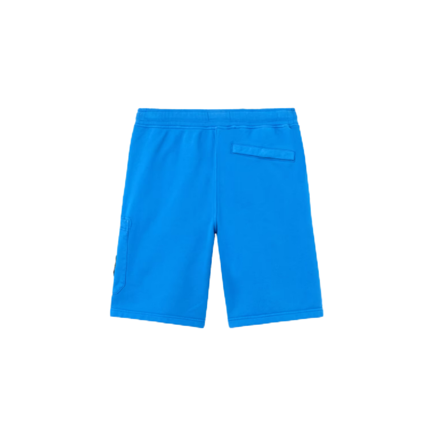 Short de jogging STONE ISLAND coupe regular à poche cargo coton bleu roi